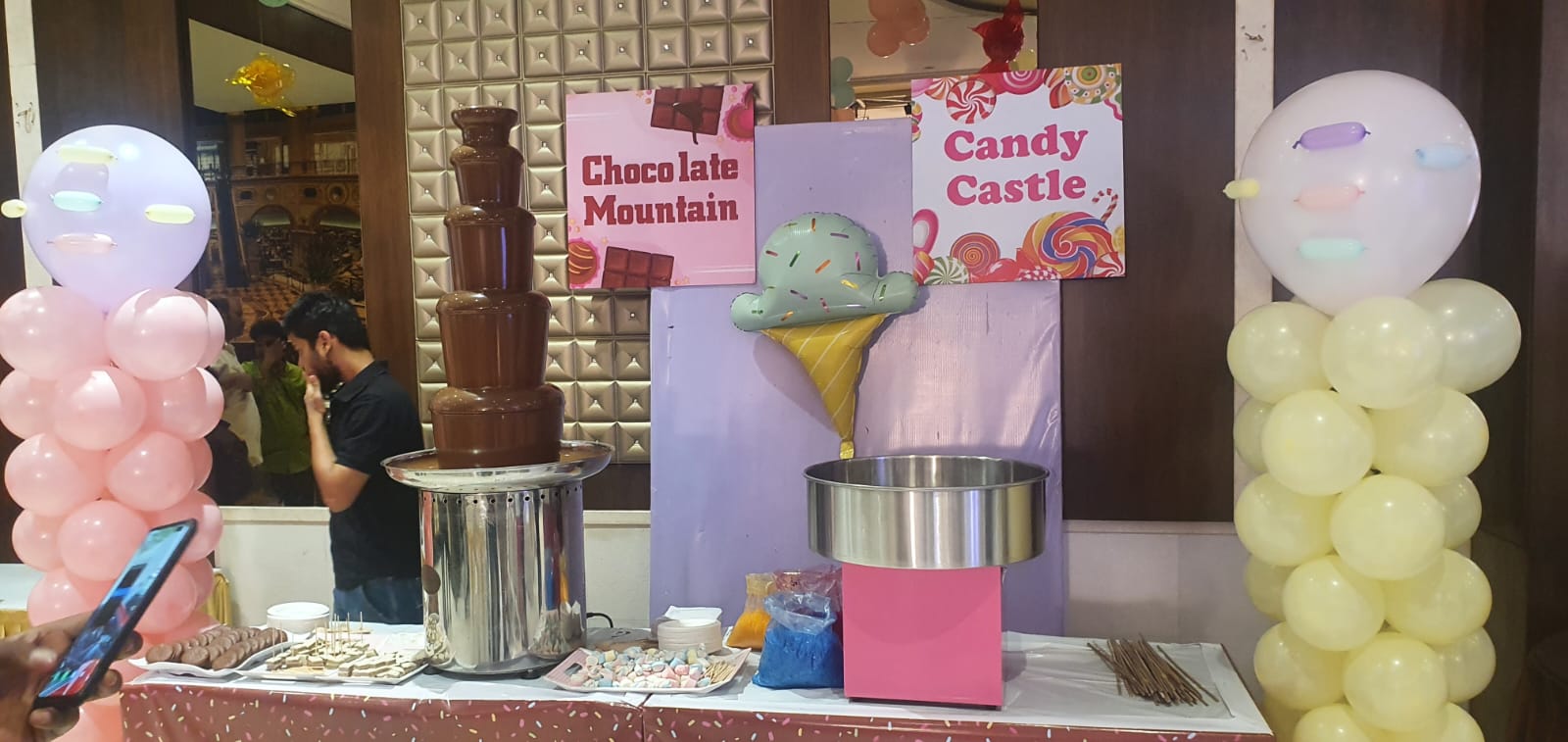 Choclate Fountain Event